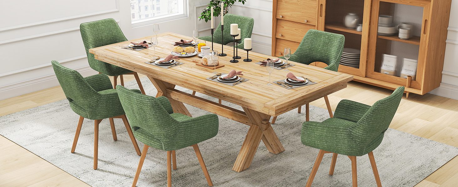 Набір з 4 обертових стільців для їдальні з підлокітниками, м'який стілець з металевими ніжками, оксамитовий, бежевий