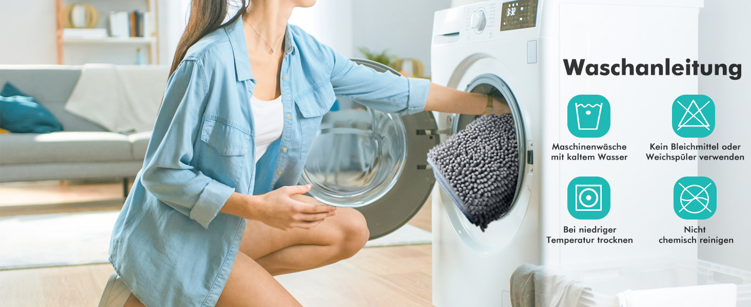 Комплект килимків для ванної кімнати Digiroot (2 шт.) - неслизькі, швидковисихаючі, поглинаючі, 40x60 см, 50x80 см, темно-сірий