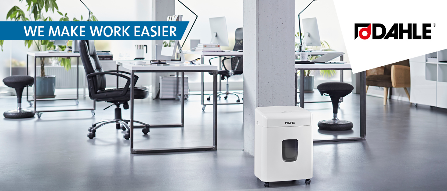 Шредер Dahle PaperSAFE PS 120: 8 листів, P4, частинковий різак, без масла, 12 л, сірий