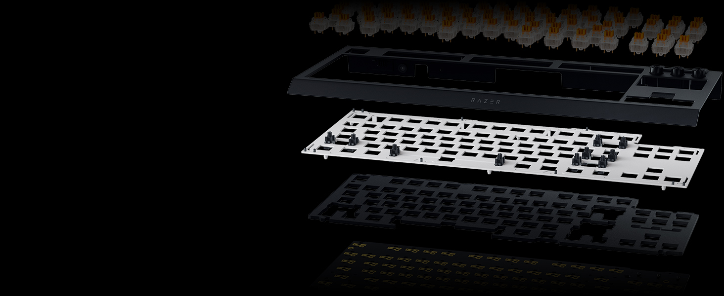 Механічна ігрова клавіатура Razer BlackWidow V4 TKL HyperSpeed з Green Switch (RGB Chroma, 6 макро-клавіші, QWERTZ DE-Layout)