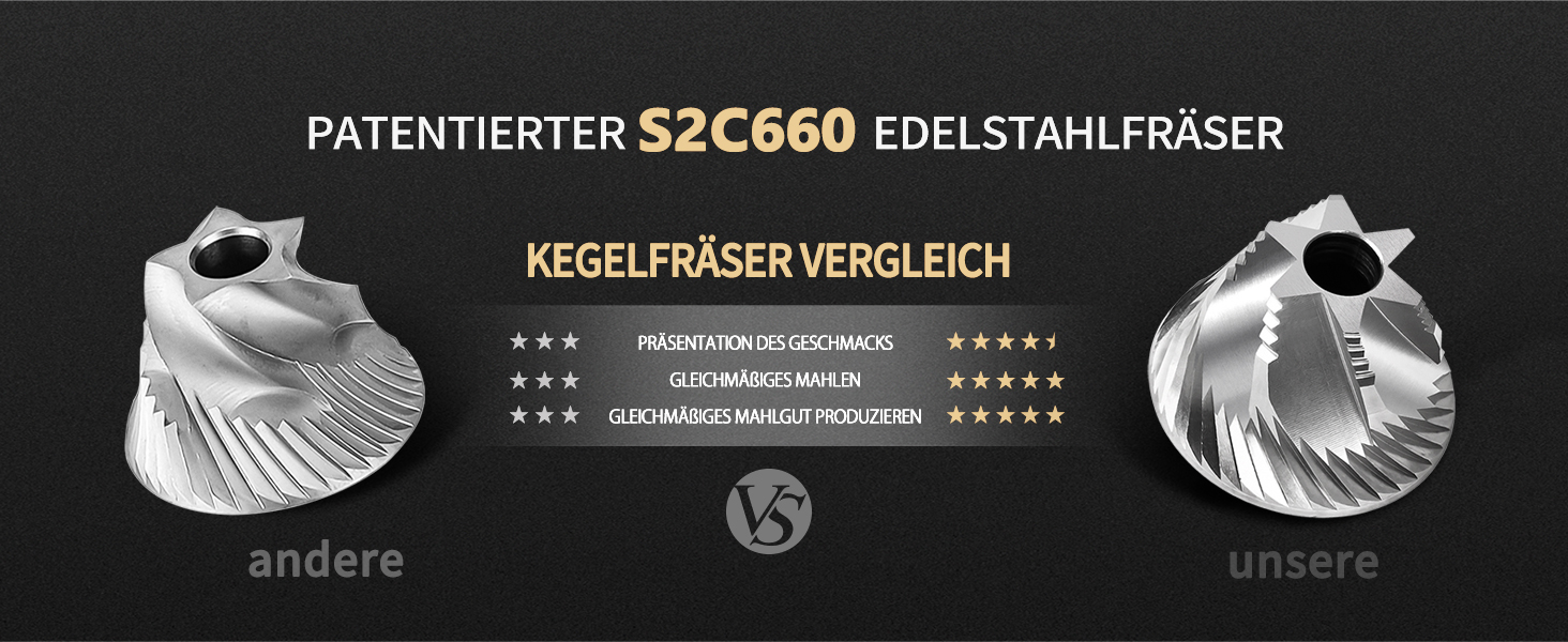 Кавомолка ручна TIMEMORE Chestnut C3S Pro: прецизійний помел, керамічний жорно, місткість 25г, чорний колір