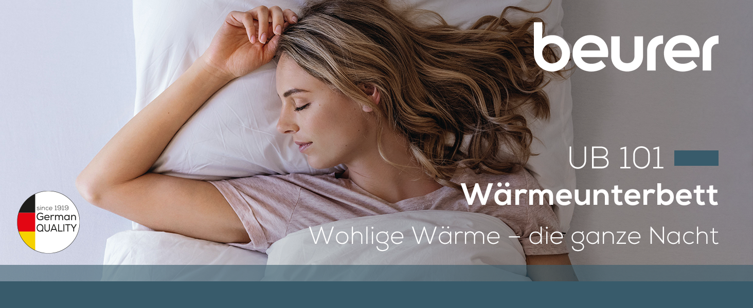 Електрична грілка Beurer UB 74 з автовимкненням та захистом від перегріву, 200 x 100 см, 3 температурні режими, пральна, 2 зони нагріву