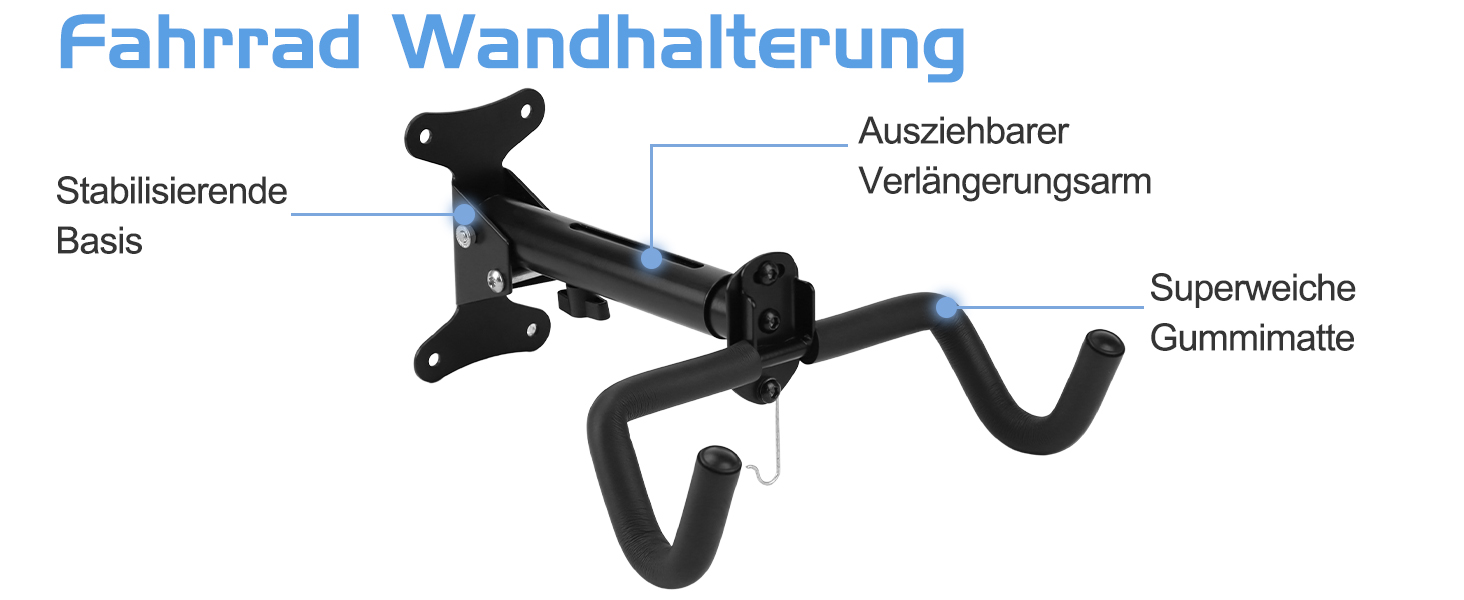 Настінне настінне кріплення для велосипеда Складне настінне кріплення для гаража, підвалу та квартири Настінне кріплення велосипеда до 25 кг для велосипеда, дорожнього велосипеда, електронного велосипеда, гірського велосипеда тощо Тримач велосипеда (2 шт. и)