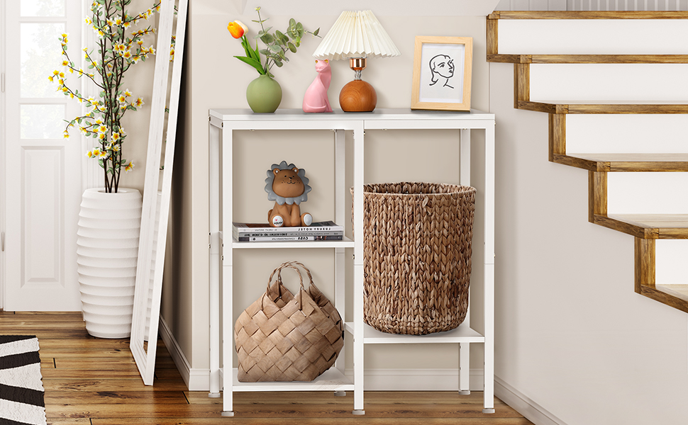 Металева кухонна вітрина-органайзер на 4 яруси, регульована, для кавової станції, чорна