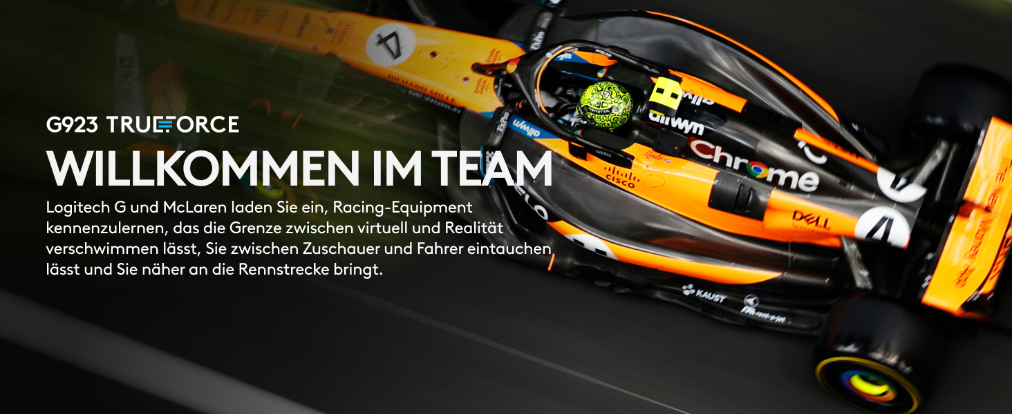 Logitech G923 Racing Wheel: Гоночне кермо для PS5, PS4, PC, Mac - Чорне. TRUEFORCE, 1000Hz, Подвійне зчеплення