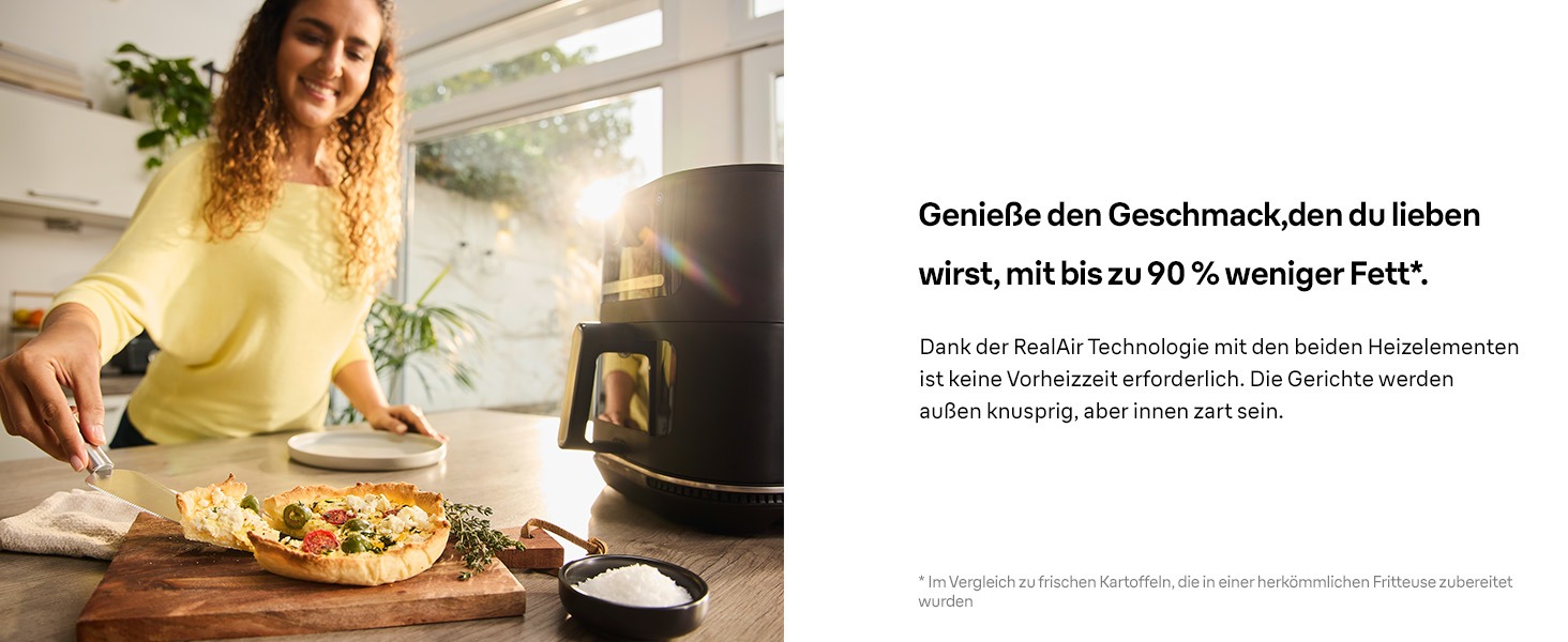 Фритюрниця повітряна Braun MultiFry 3 HF 3030, 4.3 л, 1500 Вт, цифрове керування, 8 програм, чорна