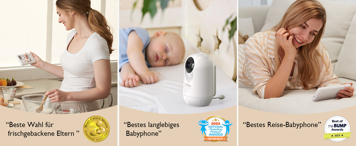 Радіоняня Momcozy з камерою 5