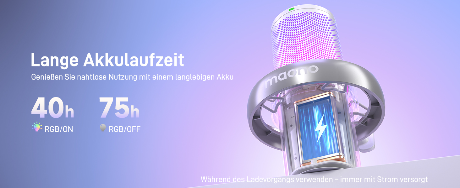 MAONO DM40 PRO: Бездротовий мікрофон для ПК з RGB-підсвічуванням та ШІ-зміною голосу