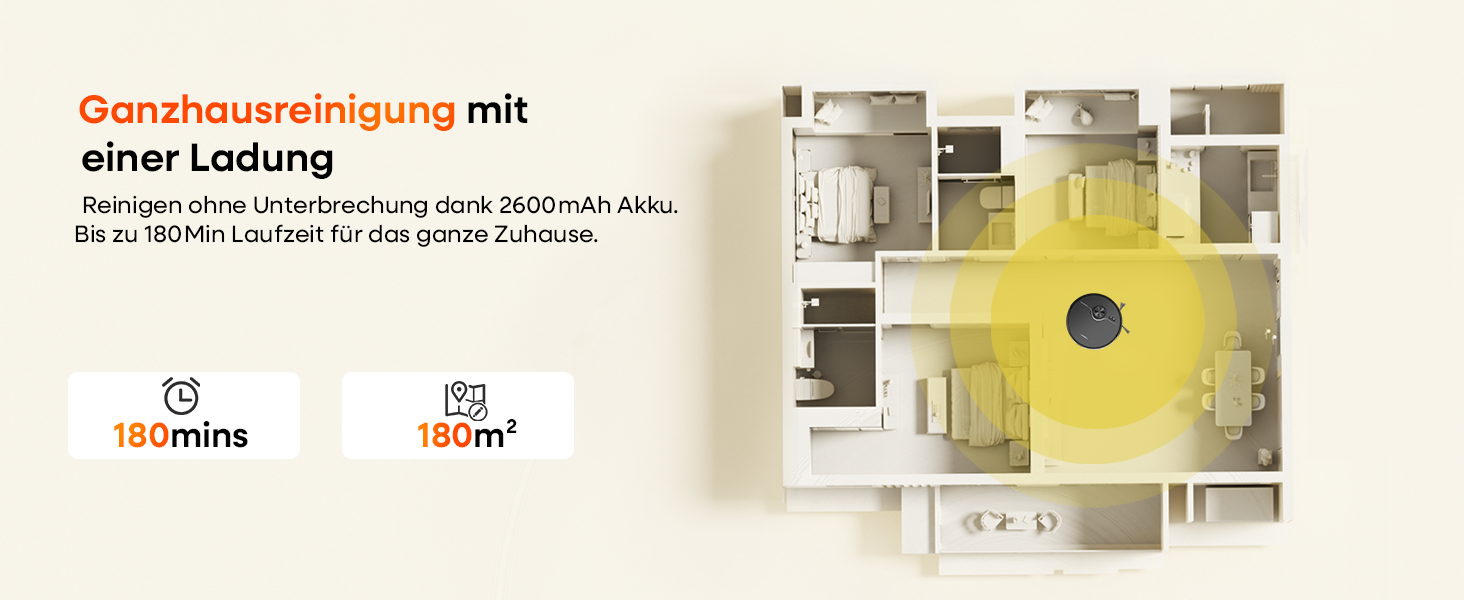 Робот-пилосос з функцією миття 5000Pa, потужний робот-пилосос з базою для самостійного очищення 3.5L, час роботи до 180 хвилин, навігація LiDAR, для збору шерсті тварин та прибирання килимів, керування через додаток, чорний