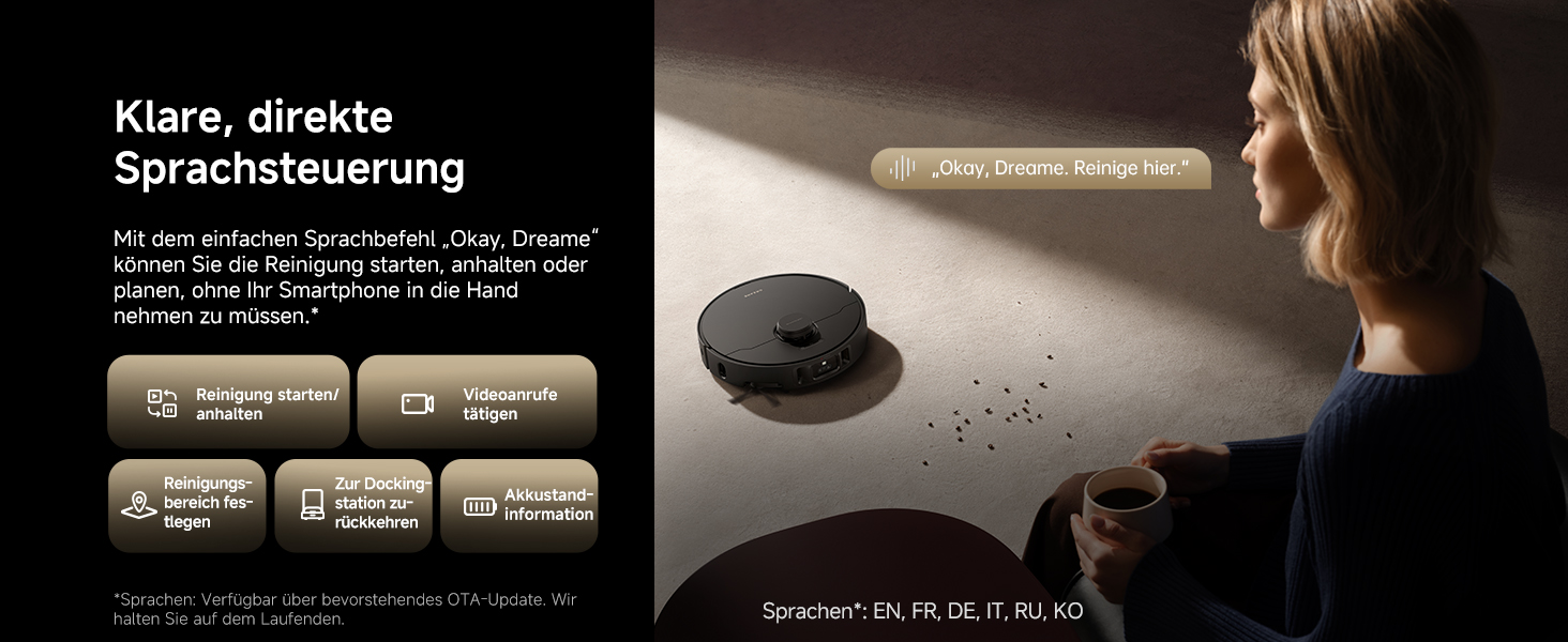 Робот-пилосос Dreame L10s Ultra Gen 2 з миючою функцією, технологією MopExtend™ RoboSwing, потужністю 10000 Па Vormax™, режим для тварин, автоматична база, різноманітне прибирання килимів