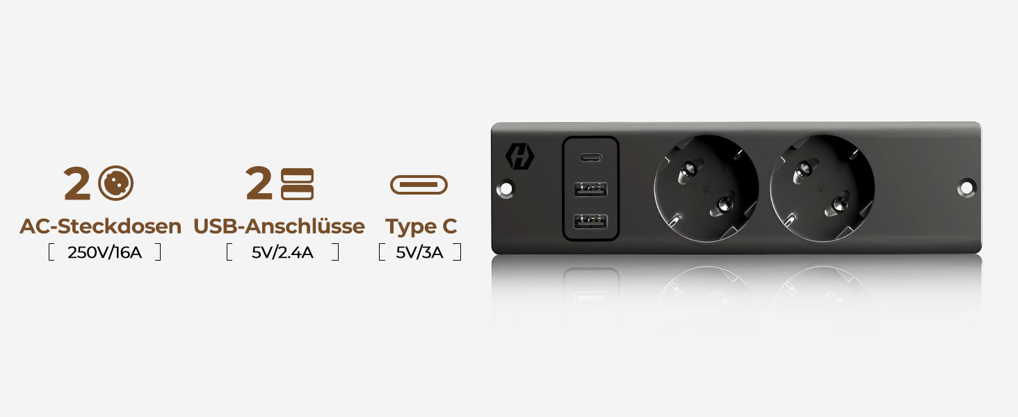 Комп'ютерний стіл Rolanstar з ящиками, розетками та LED підсвіткою, ігровий стіл з підставкою для монітора, полиця та 2 гачки, для офісу та вітальні (білий, 100x47x90,5 см)