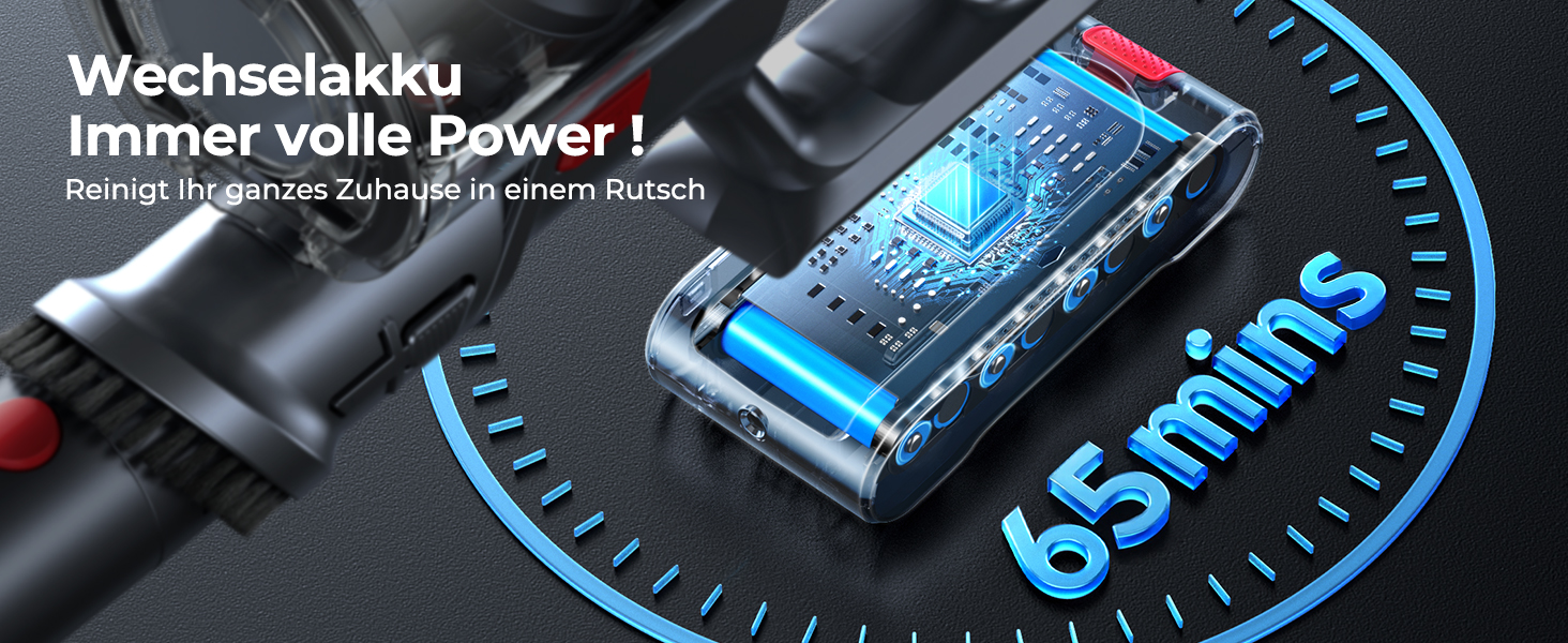 Бездротовий акумуляторний пилосос Fieety 8-в-1: потужне всмоктування 50kPa, 600W, 65 хвилин роботи, 1.6L, без мішка, для дому та авто, з турбощіткою та базою для зарядки. Ідеально для видалення шерсті тварин, килимів та твердих поверхонь.