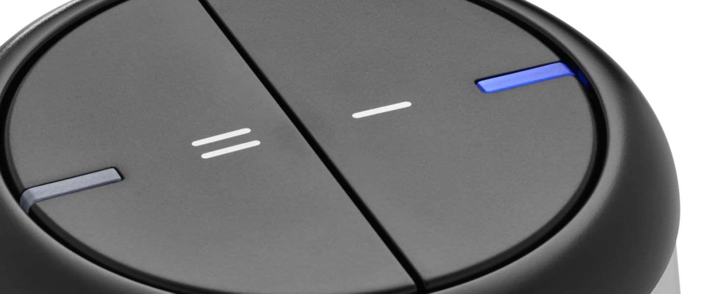 WMF Kult X Електричний подрібнювач міні-подрібнювач з скляною чашею та лезами з нержавіючої сталі, для овочів, трав та горіхів, 1л, довговічний, придатний для миття в посудомийній машині