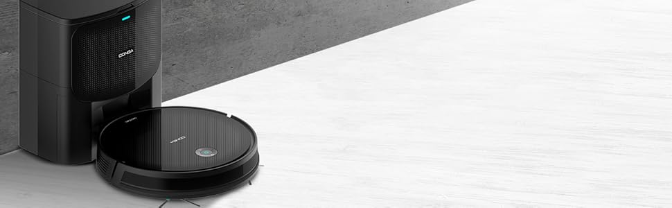 Робот-пилосос Cecotec Conga 2499 Ultra Home Advanced з автопорожненням, гіроскоп, 2100Pa, Wi-Fi, моп, 3L, з мокрою тканиною