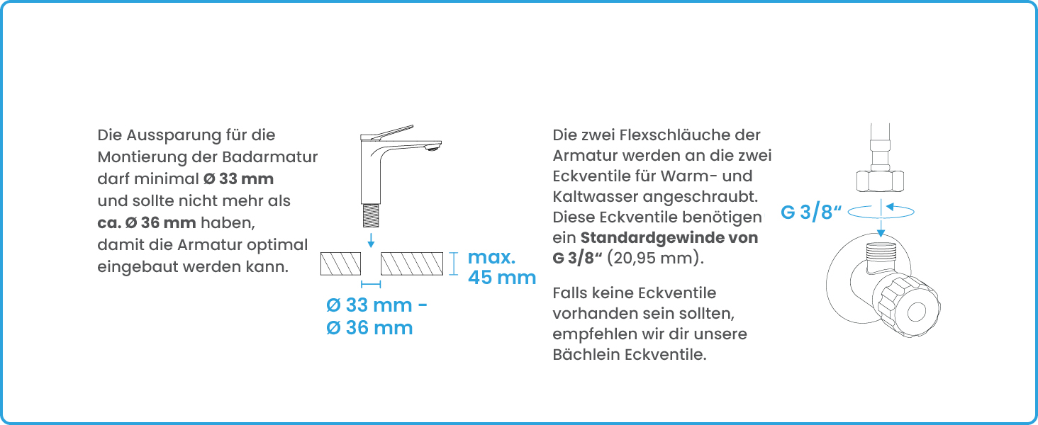 Змішувач для умивальника Bächlein Aldeya чорний матовий, з монтажним комплектом, для накладних умивальників