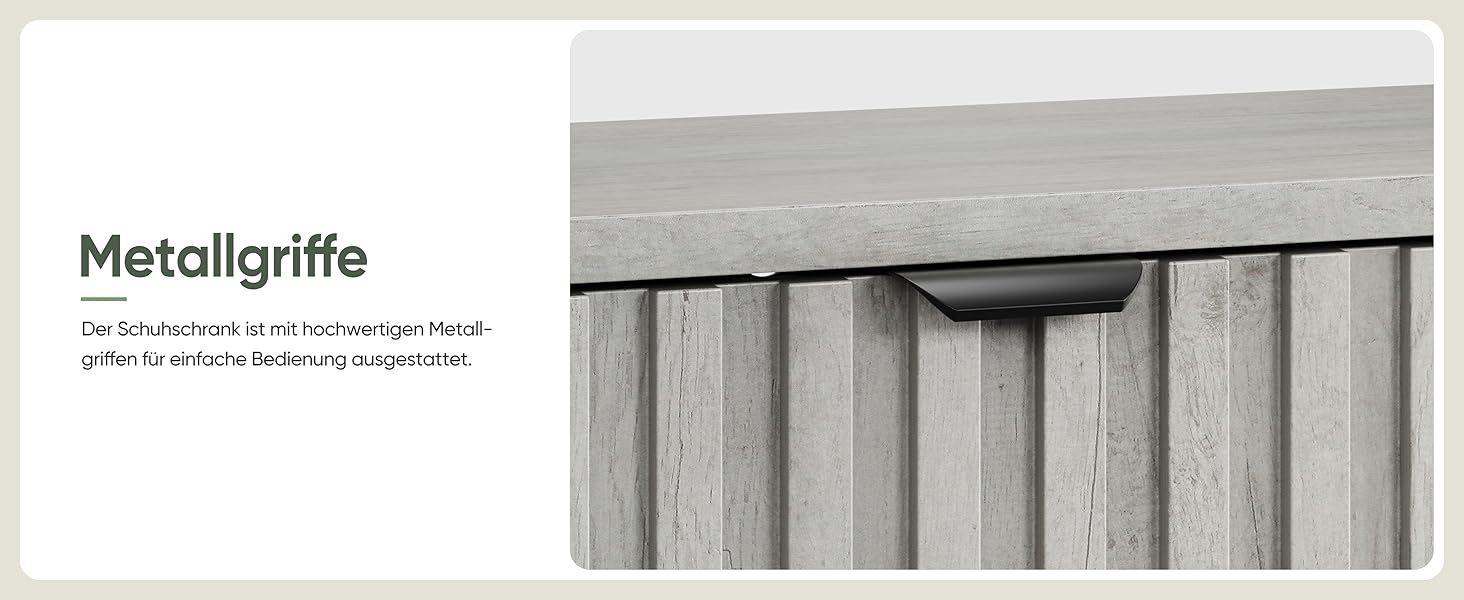 Шафа для взуття Smuxee з 2 відкидними полицями, 60 см, сіра. Вільна стоянка, органайзер для взуття для прихожої, вітальні або гардеробу.