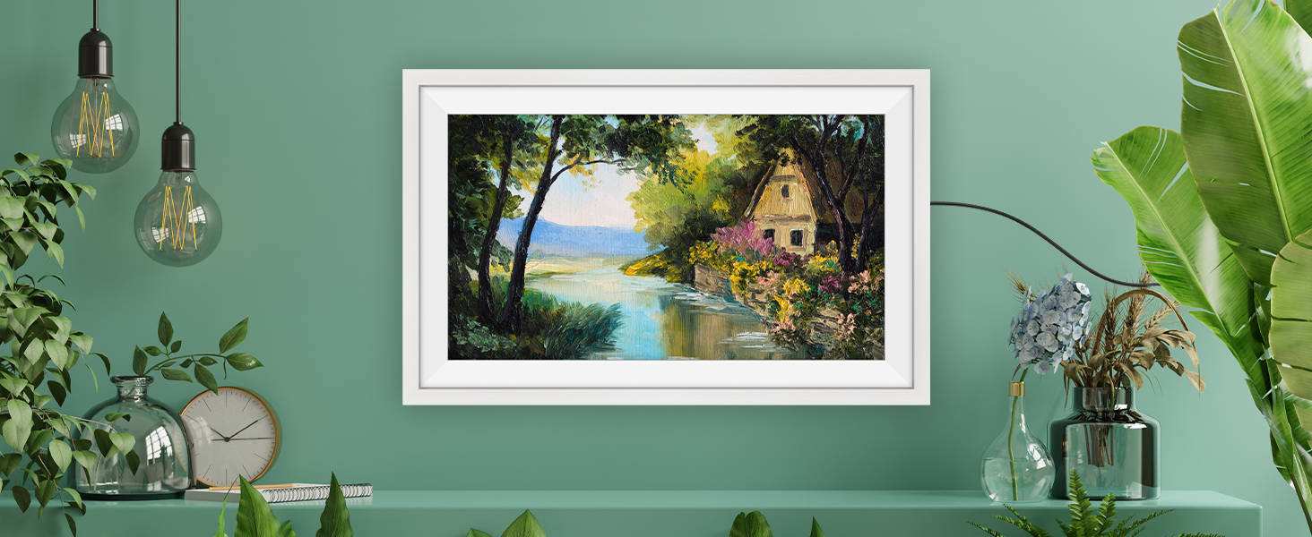 Цифровий фоторамка Eptusmey з Wi-Fi, 10.1 дюймів, корпус з дуба, 32GB, HD IPS сенсорний екран 1280x800, відтворення фото/відео через Uhale APP, подарунок для чоловіків та жінок, колір: білий дуб