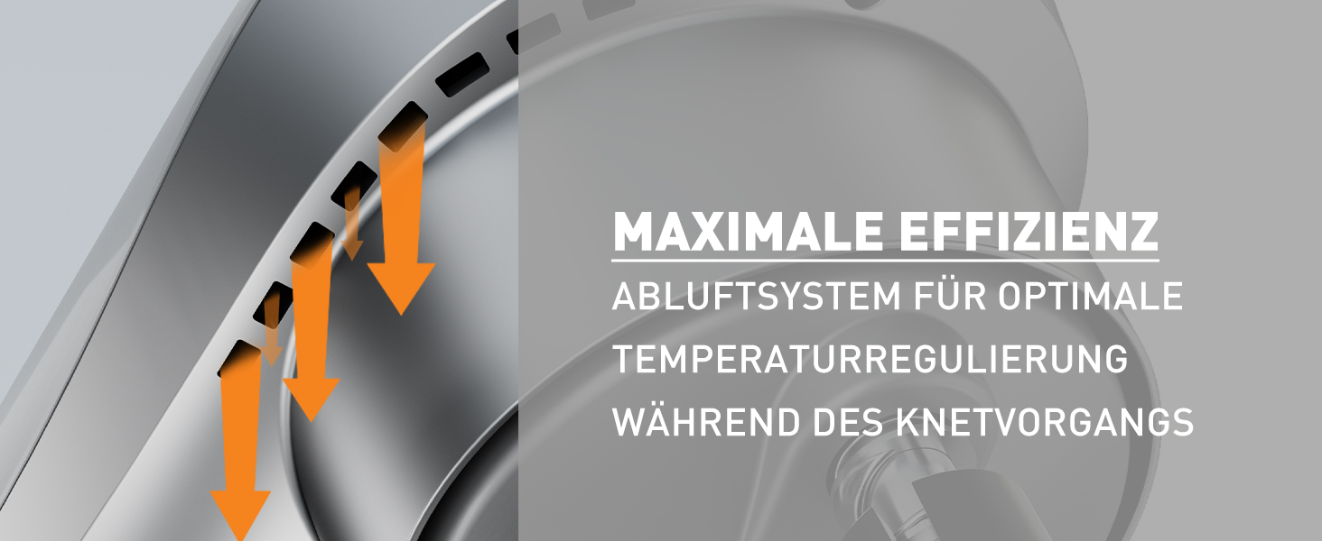 Кухонна машина Heinrich's 1500W з місткою чашею 6L (нержавіюча сталь)