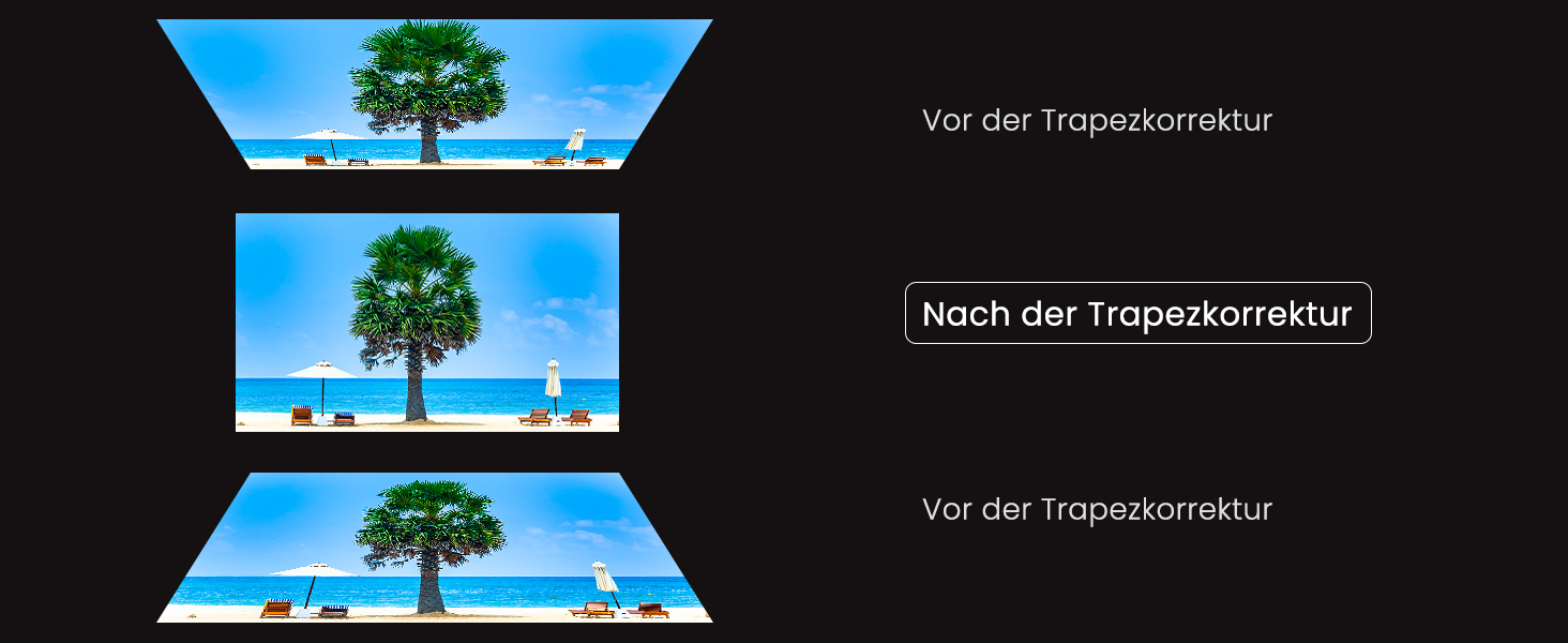 HOPVISION Міні проєктор 4K, 1080P Full HD, 13000 люменів. Підтримка Bluetooth, для Fire Stick/PS5/Smartphone/TV. Портативний проєктор для дому та на вулицю