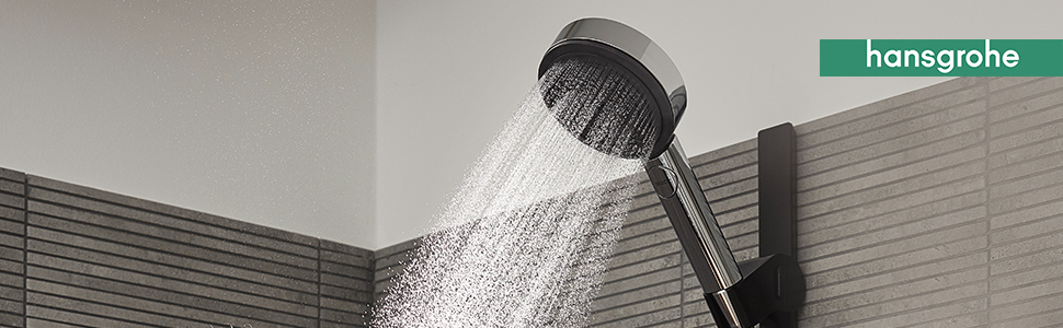Душова лійка Hansgrohe Pulsify Select S з 3 режимами розпилення (PowderRain та масажний), антивапнясте покриття, хром, 105 мм