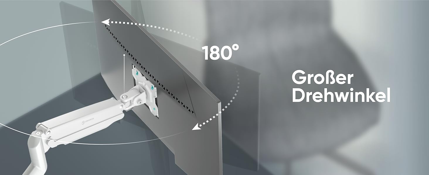 Кріплення для монітора ONKRON G200-W (2 монітори, 13-32 дюйми, до 9 кг)