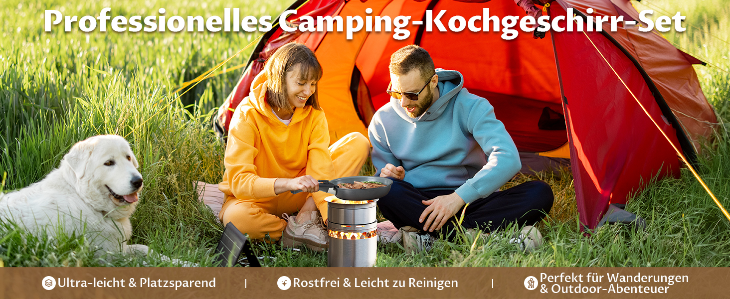 Набір каструль BEZIA 17 предметів з знімним ручками, антипригарне покриття кераміки, набір для індукційних плит, підходить для всіх типів плит, складається, набір каструль Induktion, посуд для кемпінгу, придатний для духовки (темно-сірий)