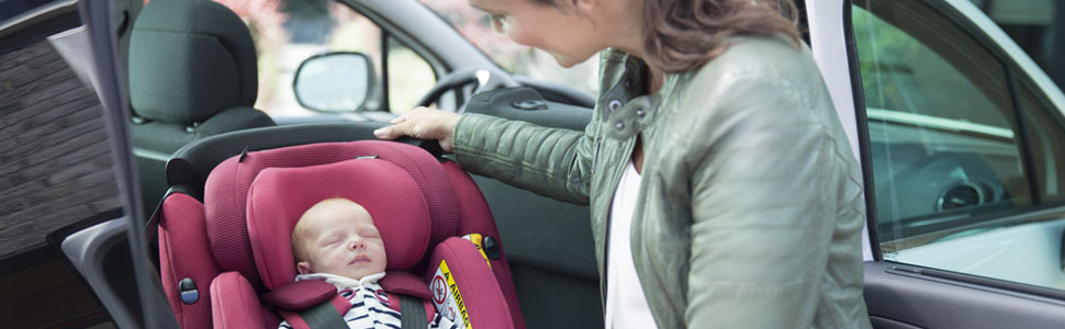 Автокрісло Maxi-Cosi AxissFix, дитяче крісло, що обертається на 360, з ISOFIX і відкидним положенням, придатне для використання приблизно від 4 місяців до 4 років (приблизно 61 - 105 см), Authentic Graphite, сірий Authentic Graphite Maxi-Cosi AxissFix