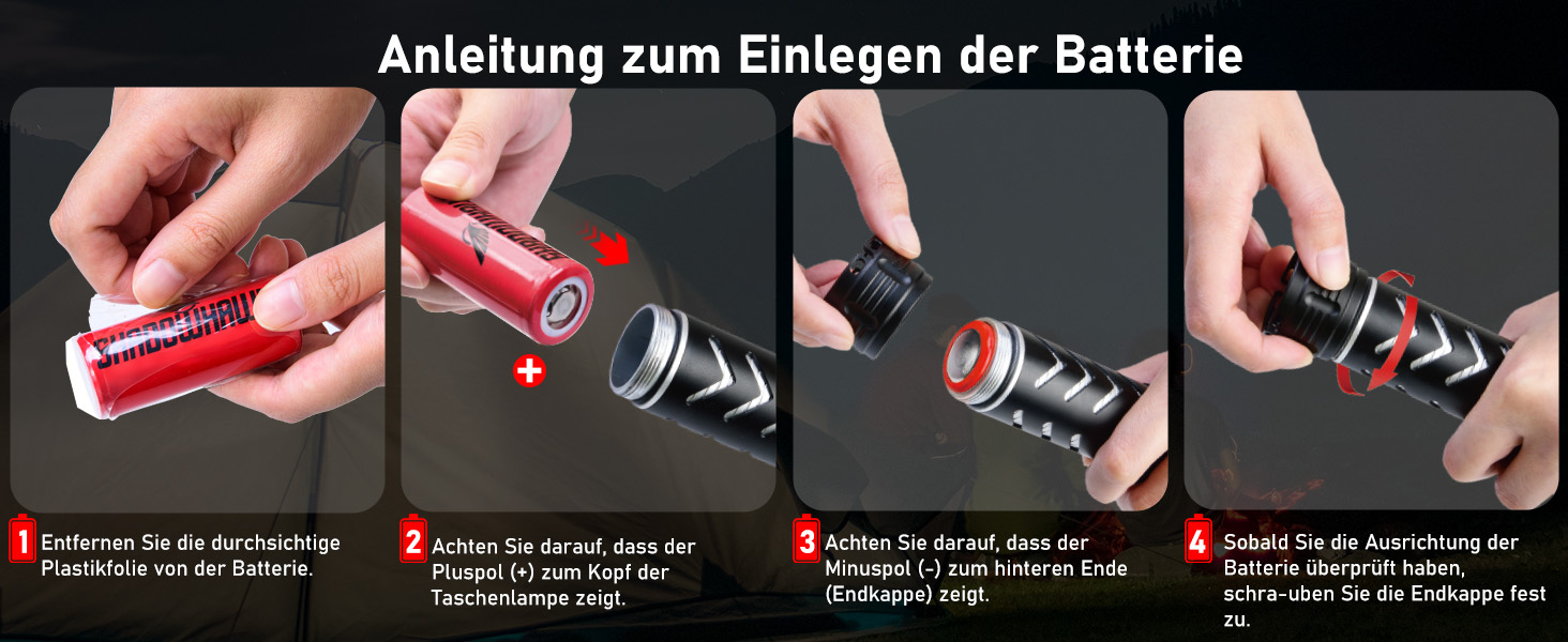 Потужний тактичний ліхтарик Shadowhawk LED 1 000 000 Лм, 50Вт, акумулятор 6000mAh, дальність 1000м, LCD-дисплей, функція розпалювання вогню, чорний — для кемпінгу та виживання