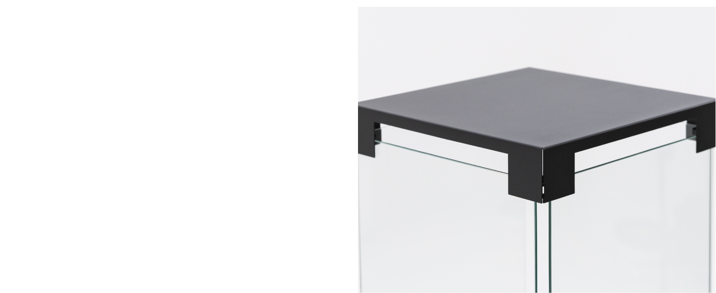 Газовий обігрівач Planika Faro – 8kW, чорний, для тераси та саду, з кришкою, 36 x 36 x 150 см (Газовий балон не входить у комплект)