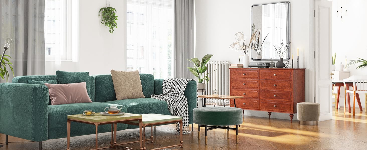 Дзеркало на стіну 60x90 см, чорне - для ванної кімнати, вітальні, спальні, прихожої