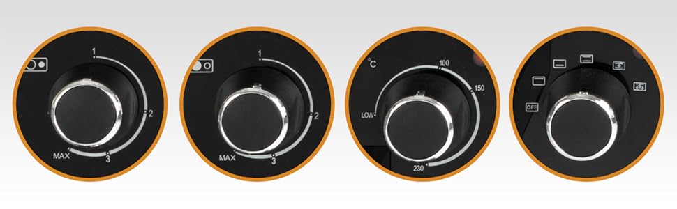 Міні-піч Clatronic® з конфорками та поворотним шампуром | одночасне приготування та випікання | міні-піч 28л конвекція, верхнє/нижнє нагрівання 100°-230°C | електрична міні-піч 3100 Вт з аксесуарами | KK 3786