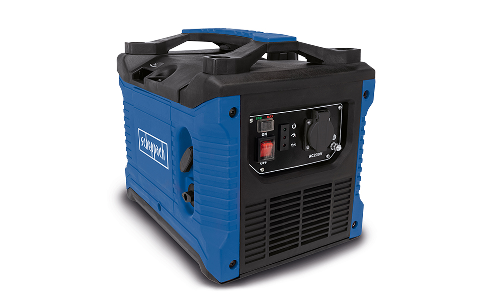 Генератор бензиновий Scheppach SG1600i інверторний, 2000W, 2 розетки 230V, 2 USB, 64dB