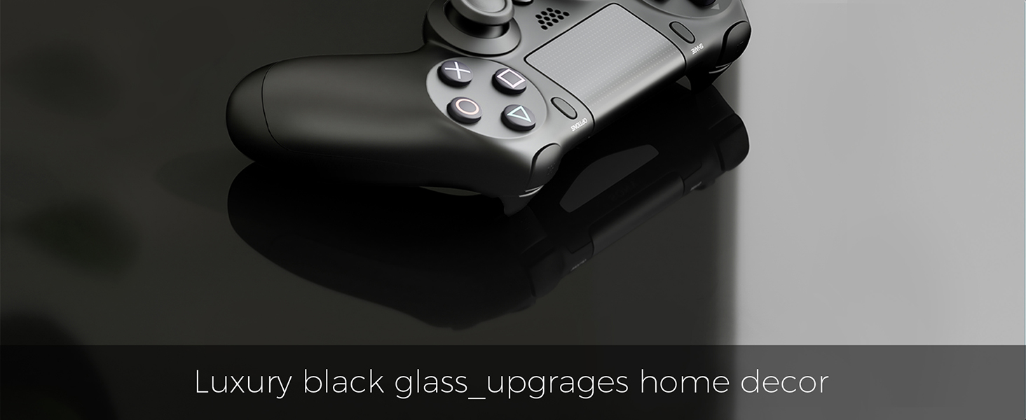 Ігровий стіл EUREKA ERGONOMIC з RGB-підсвічуванням 110 см - скляний комп'ютерний стіл для геймерів з керуванням через додаток