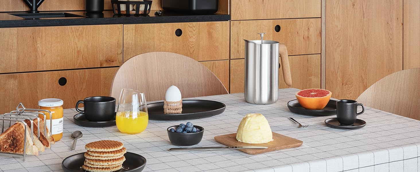 EVA SOLO Nordic Kitchen Wand-Weinregal, Дуб (Чорний) - Стійка для вина, Nordic Kitchen