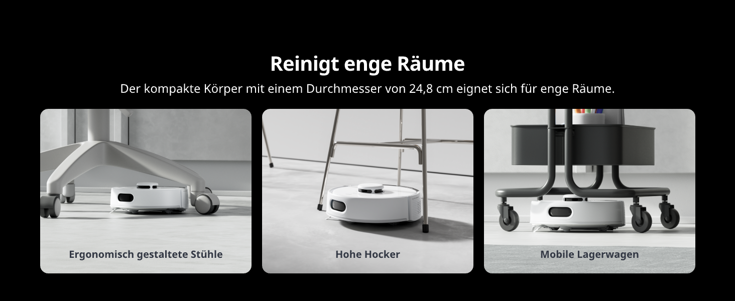 SwitchBot K10+ Pro Робот-пилосос з док-станцією для самостійного очищення, LiDAR-навігація, тиха робота 45dB, сумісний з Alexa