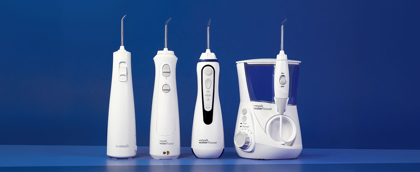 Waterpik Професійний іригатор, Тест-переможець 2025, Технологія Precision Pulse, Сертифікат TÜV, видалення нальоту до 99,9%, 6 насадок, 10 режимів, таймер, чорний