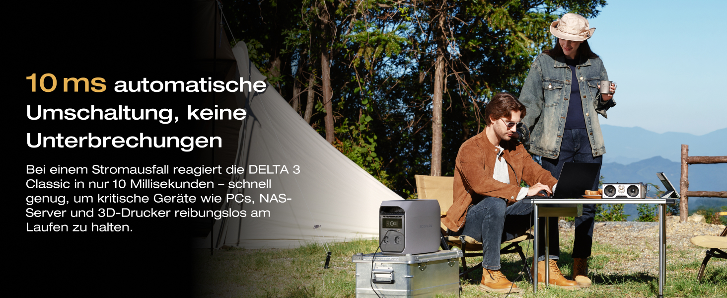 Портативна зарядна станція EcoFlow DELTA 3 Classic, 1024 Вт·год