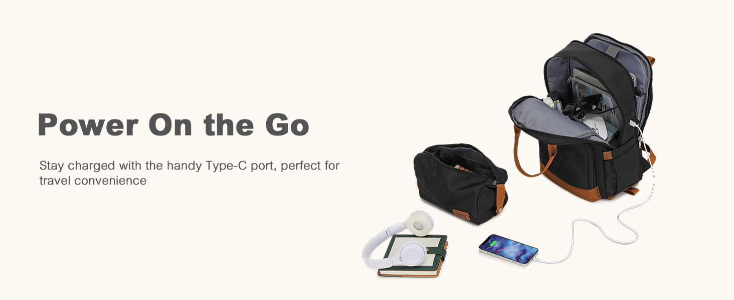 Набір валіз та рюкзака KONO: валіза ручної поклажі 3в1, рюкзак, культиватор. З ABS+PC, TSA-замок, 4 колеса. Чорний/Коричневий