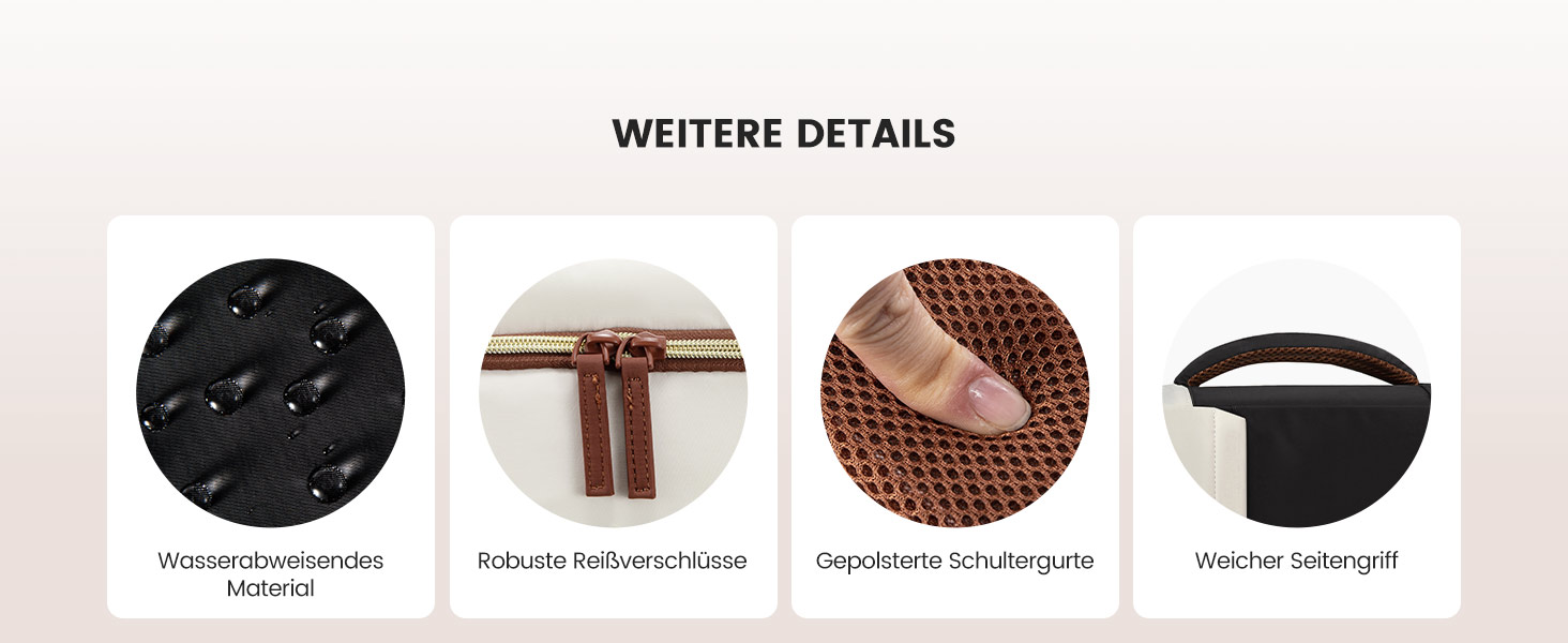 Рюкзак для подорожей LOVEVOOK 40L для жінок, ручна поклажа, рюкзак для авіаперельотів, сумка-рюкзак для бізнесу, школи, вихідних, бежевий хакі (17 дюймів, 40L, чорний+бежевий+коричневий)