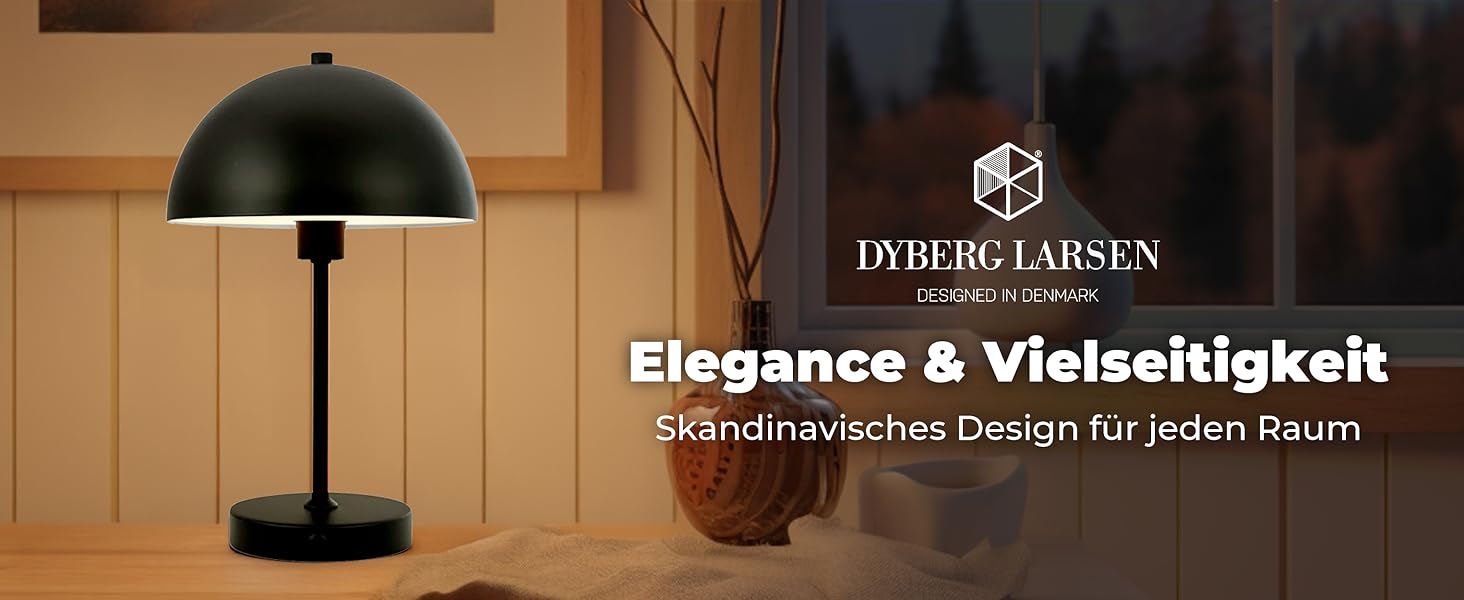 Лампа настільна Dyberg Larsen Stockholm 2.0 Indigo Blue | LED лампа з акумулятором | Настільна лампа для дому та вулиці | Датське дизайну, синього кольору, модель 2.0