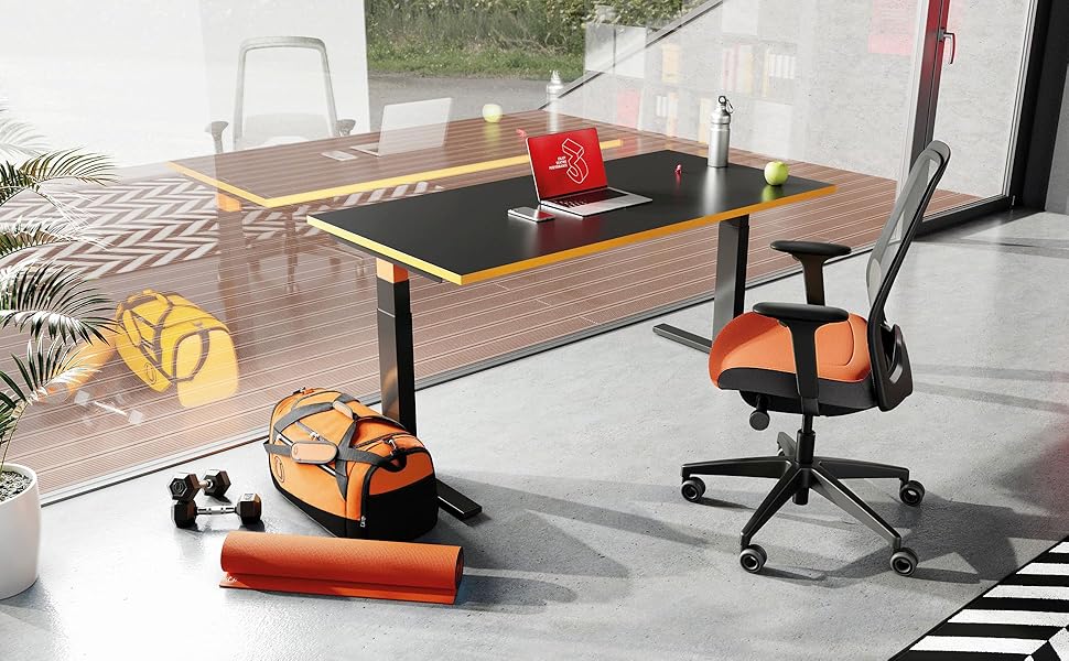 Офісне крісло Interstuhl Every Active Edition – регульована поперекова підтримка, комфортне та активне сидіння (зелений | чорний) (антрацит | помаранчевий)