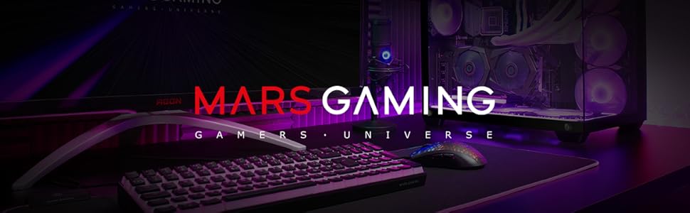 Кріплення для монітора Mars Gaming MARM1W, сумісний з VESA75/100, регульована висота, для моніторів до 32
