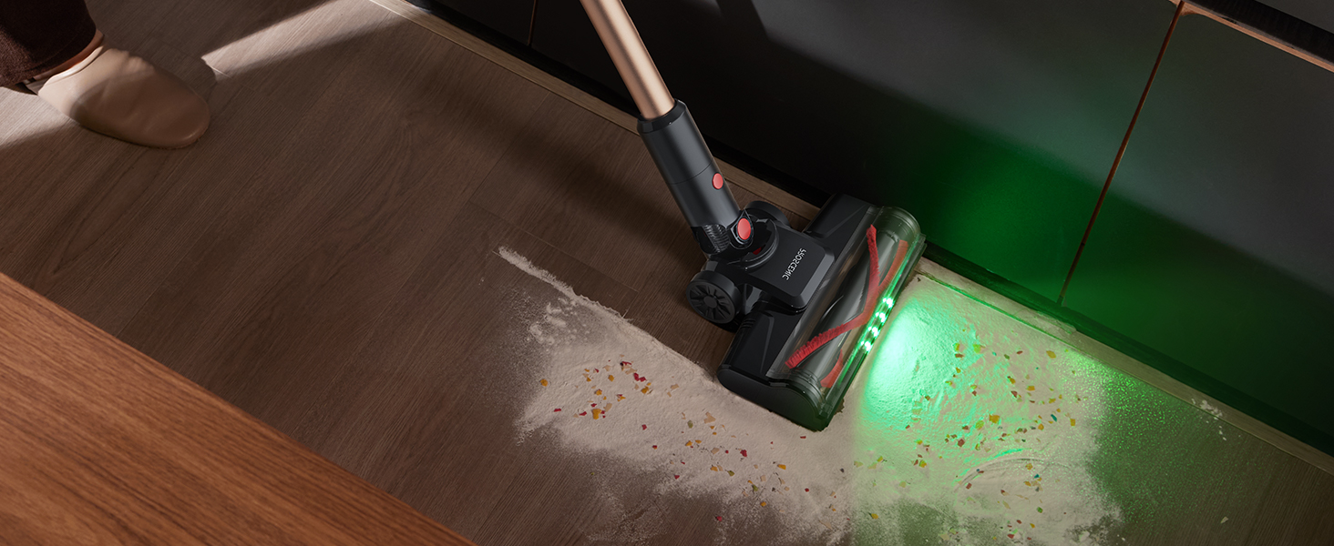 Бездротовий пилосос Proscenic P11 Ultra: потужний, легкий, з акумулятором 50 хв, сенсорний екран, анти-намотування, для дому та авто