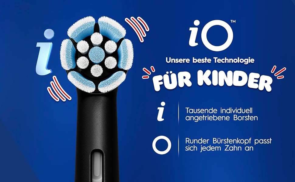 Смінні насадки для електричної зубної щітки Oral-B iO Ultimative Reinigung для дітей (Spiderman), білі, 4 шт.