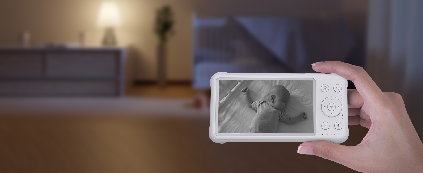 Радіоняня Momcozy з камерою 5