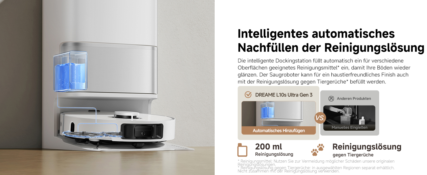 Робот-пилосос Dreame L10s Ultra Gen 3: потужний, з функцією миття, самоочищення, керування через додаток