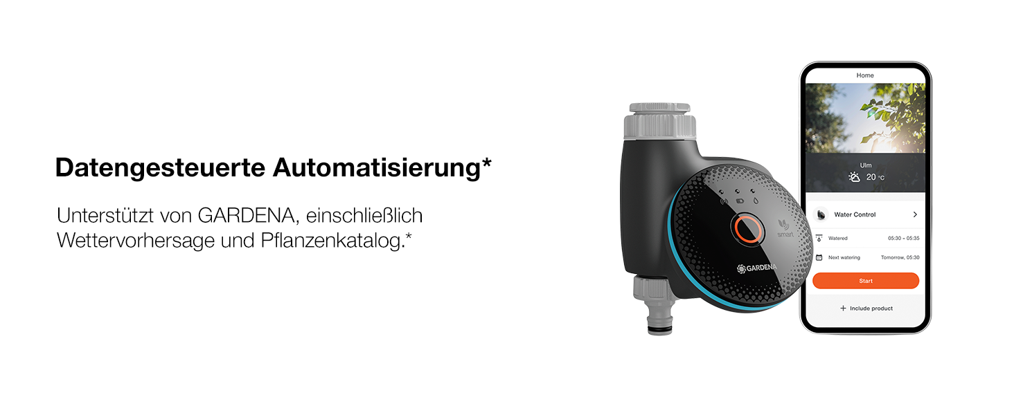 Gardena Smart Water Control 19033-20: Автоматичний полив для саду, інтеграція з розумним домом, захист від заморозків