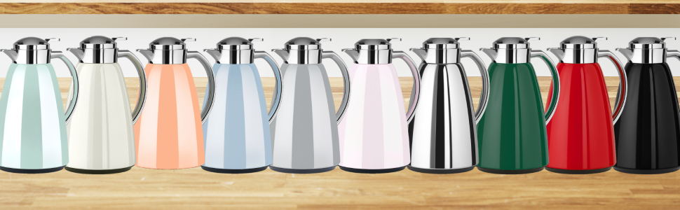 Термос Emsa Campo 1л з нержавіючої сталі, Quick Tip, 12 год тепла, 24 год холоду, темно-зелений