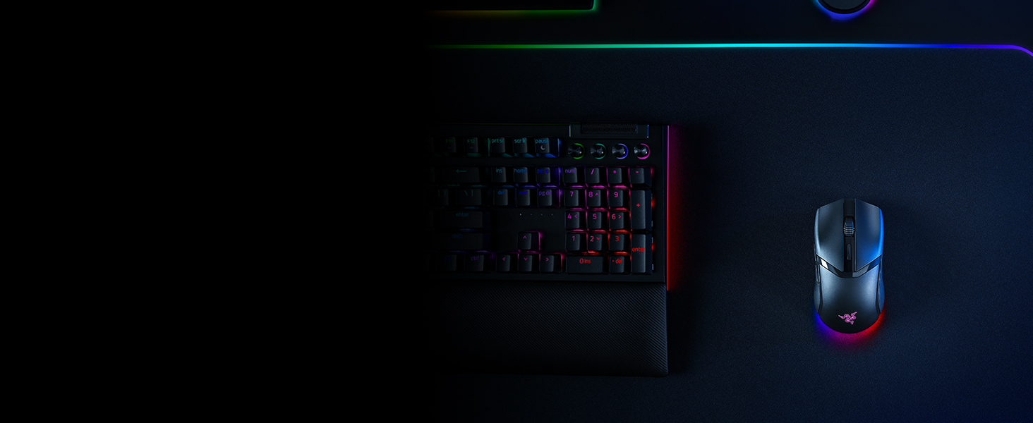 Механічна ігрова клавіатура Razer BlackWidow V4 TKL з Green Switch (QWERTZ DE, RGB Chroma, 6 макро-клавіші)
