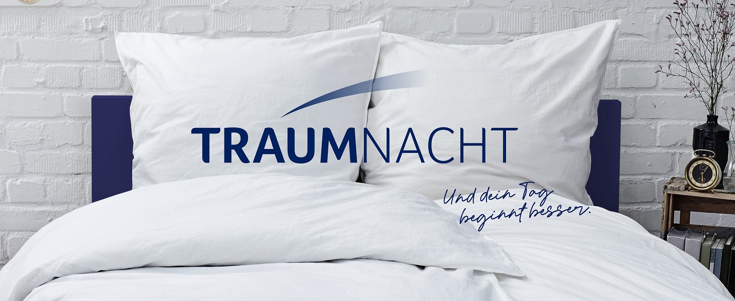 Ортопедична подушка для ніг Traumnacht Medical для запобігання пролежнів, бавовняний двошаровий чохол, сертифікат Öko-Tex, виробництво за німецькими стандартами якості. Чохол: бавовна, білий (з Visco-накладкою)